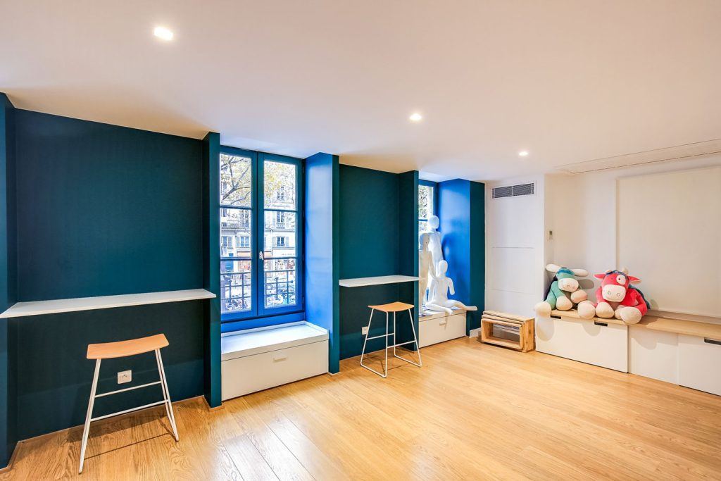 Showroom Noukie's à Paris aménagé par Isospace