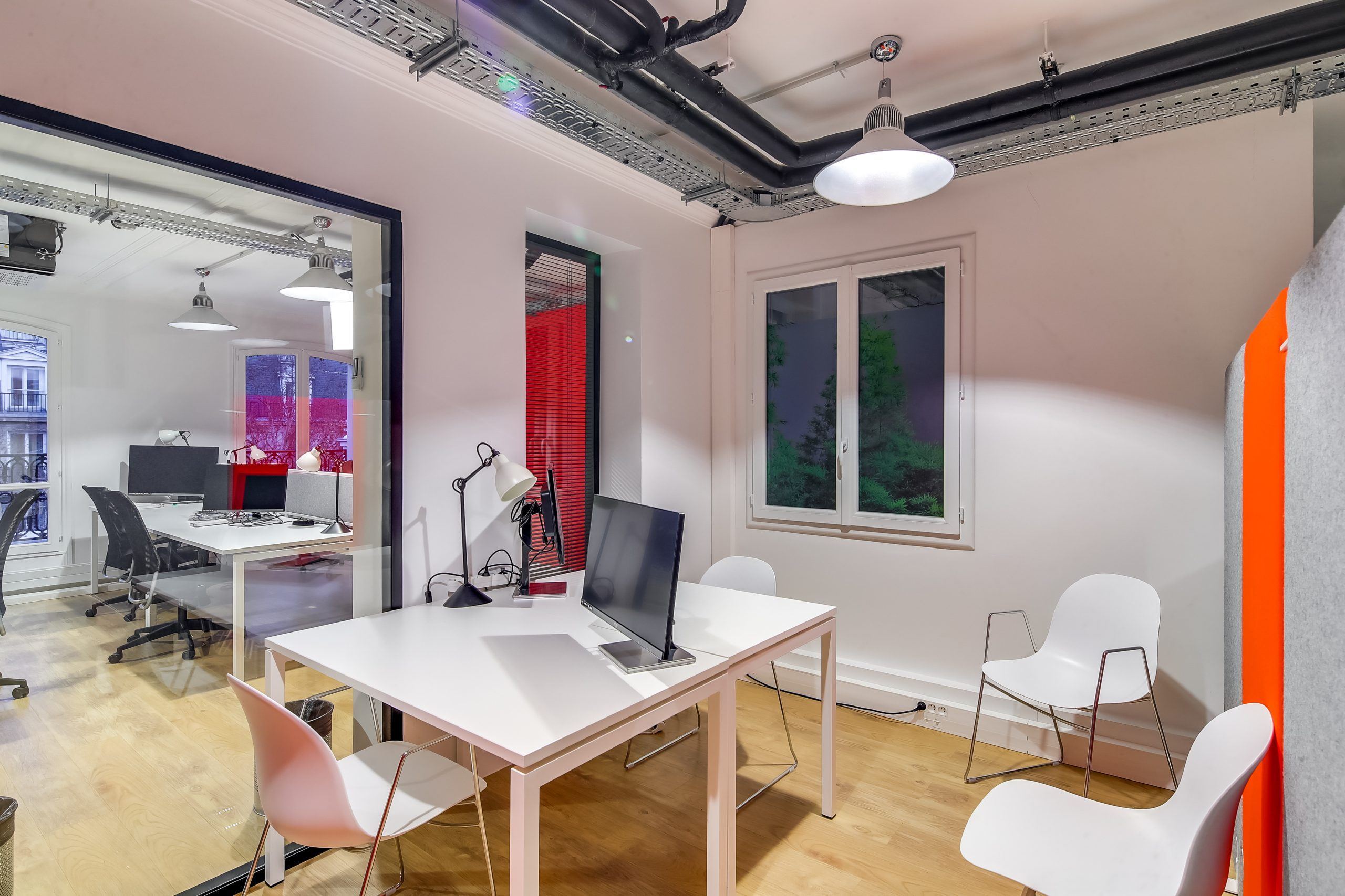 Bureau et style industriel chez Flexmind