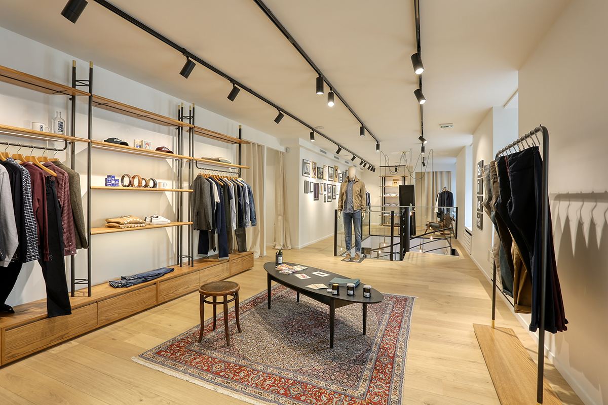 Architecture intérieure de la boutique Balibaris