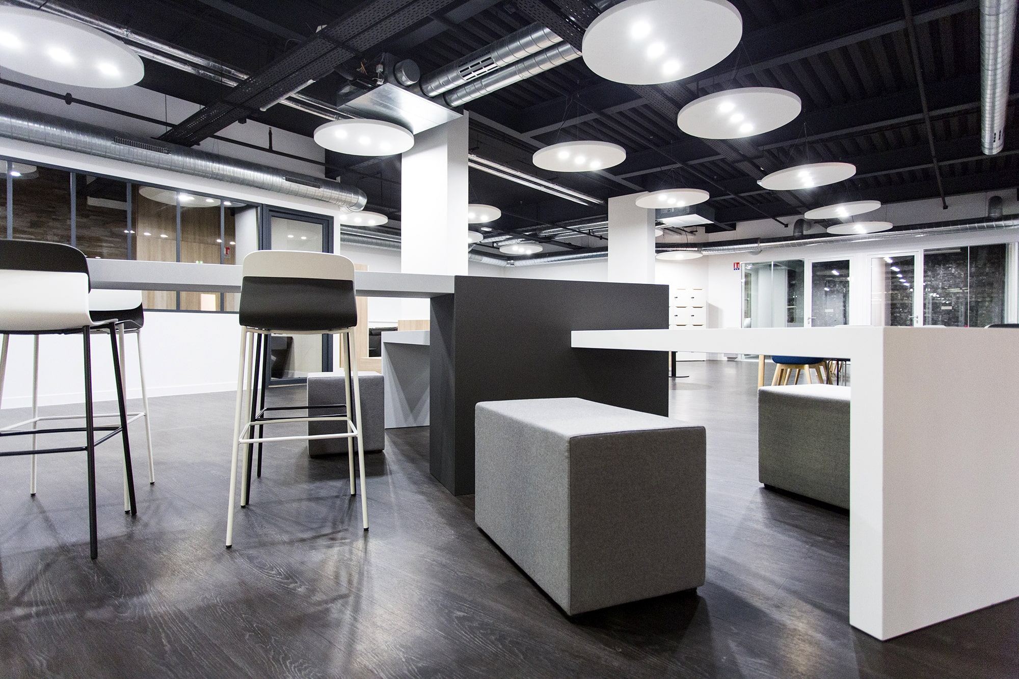 Espace de coworking Veepee, vue d'ensemble