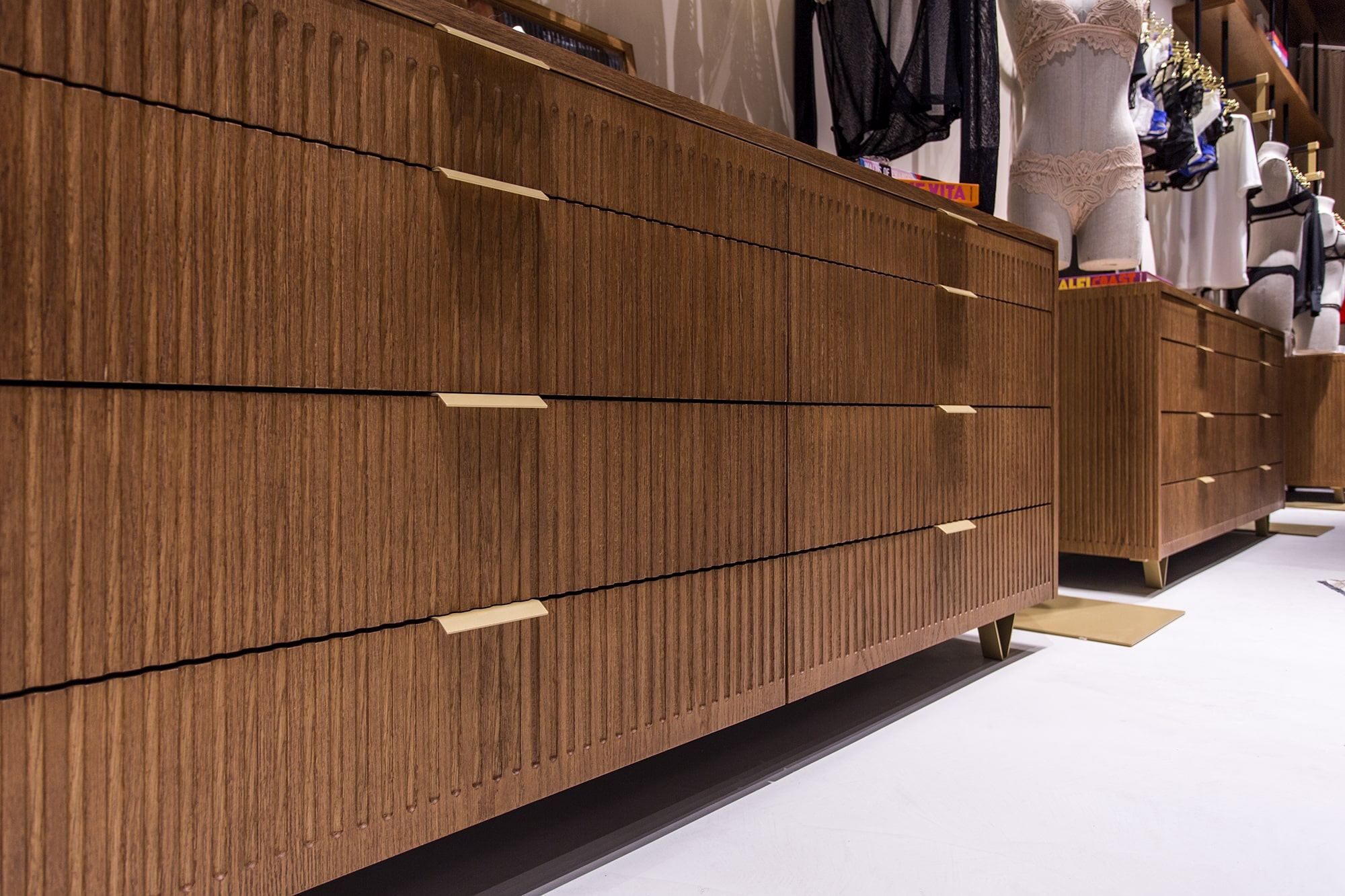 Mobilier sur mesure, boutique Livy