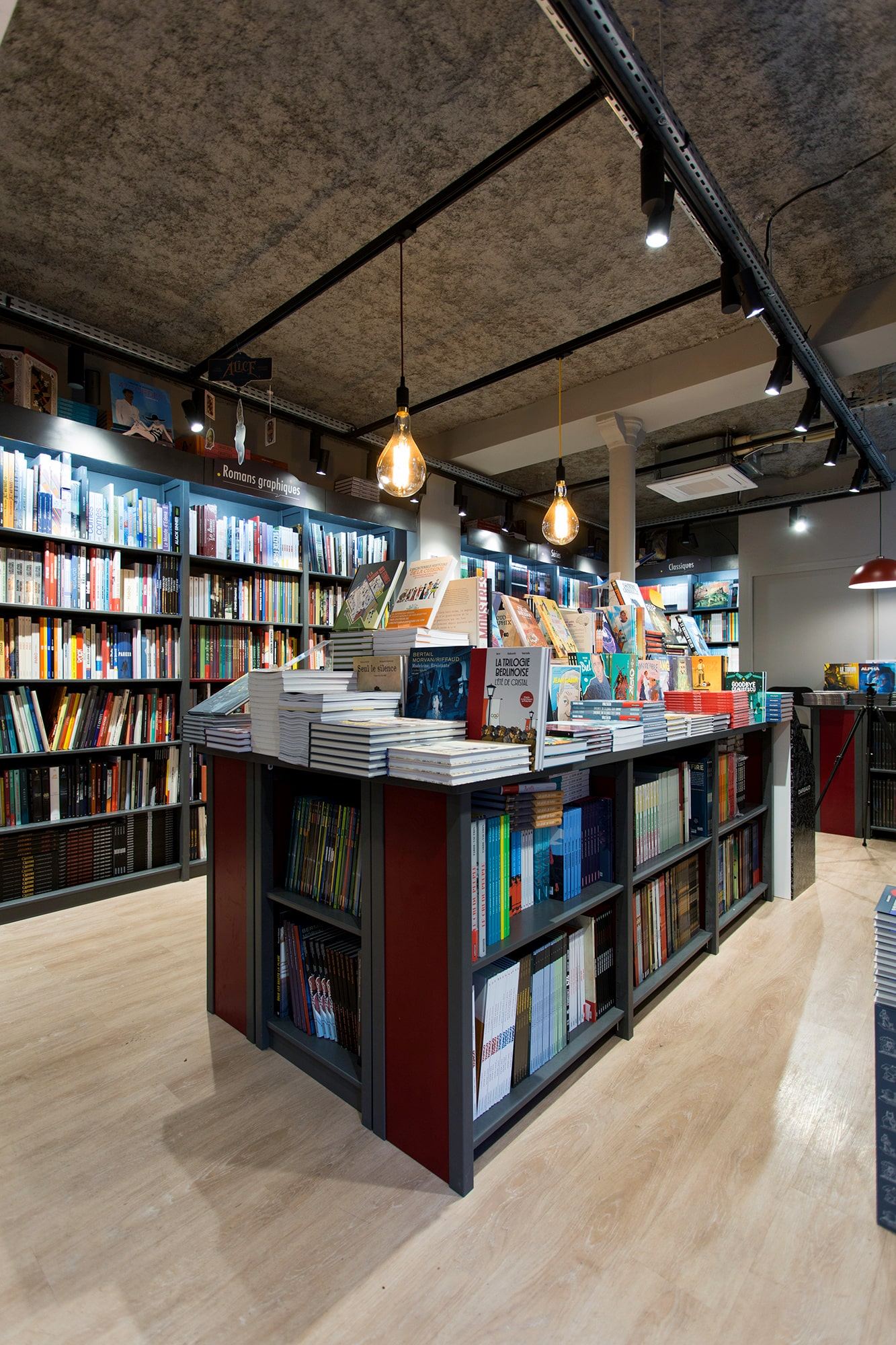 Travaux TCE de la librairie L'Art Invisible
