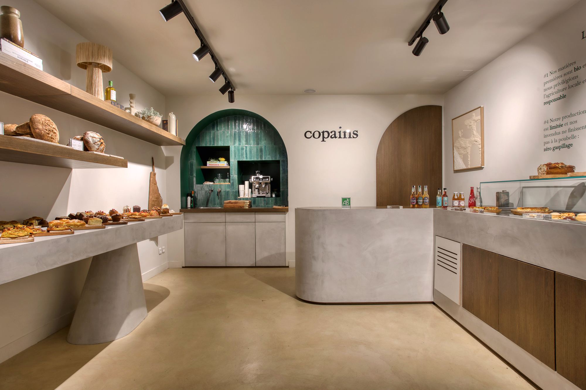 Boulangerie Copains, ambiance chaleureuse