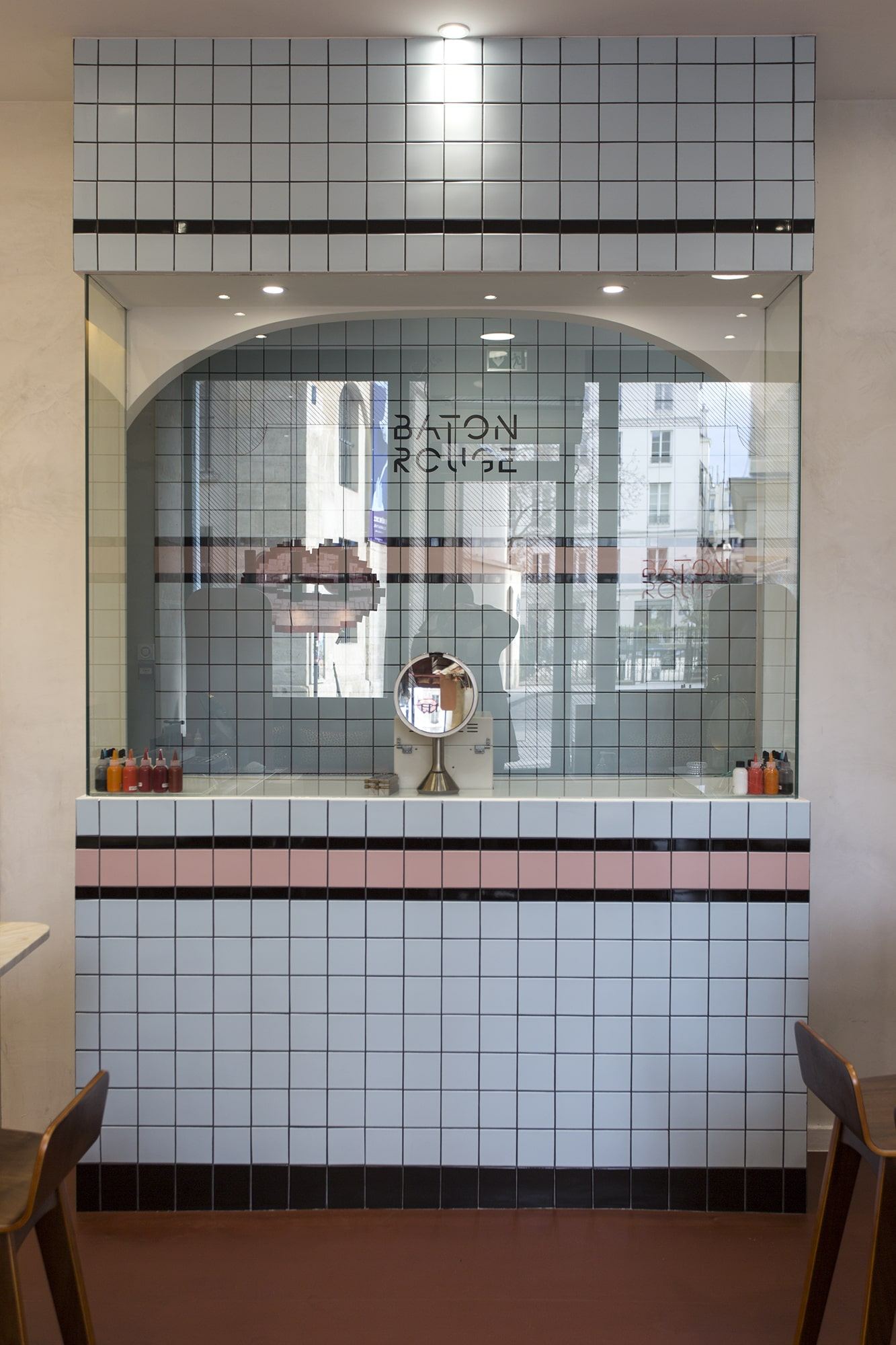Présentation des produits, boutique Bâton Rouge