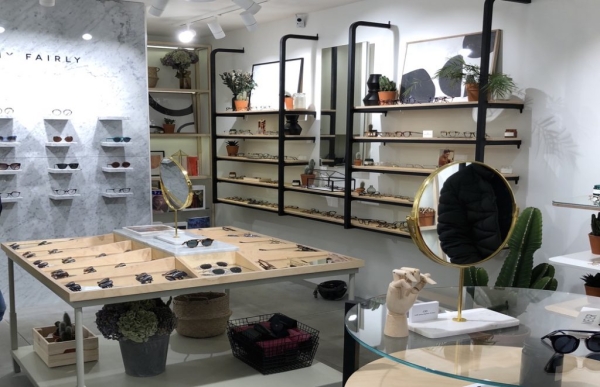 Jimmy Fairly - agencement de la boutique