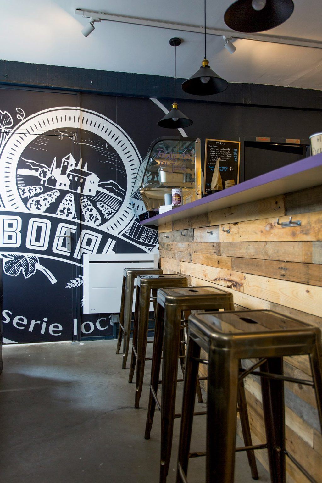 Bocal Brasserie, réalisation Isospace
