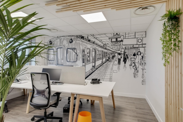 Aménagement des bureaux RATP