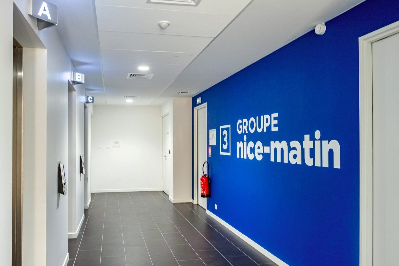 Nice matin, réalisation Isospace