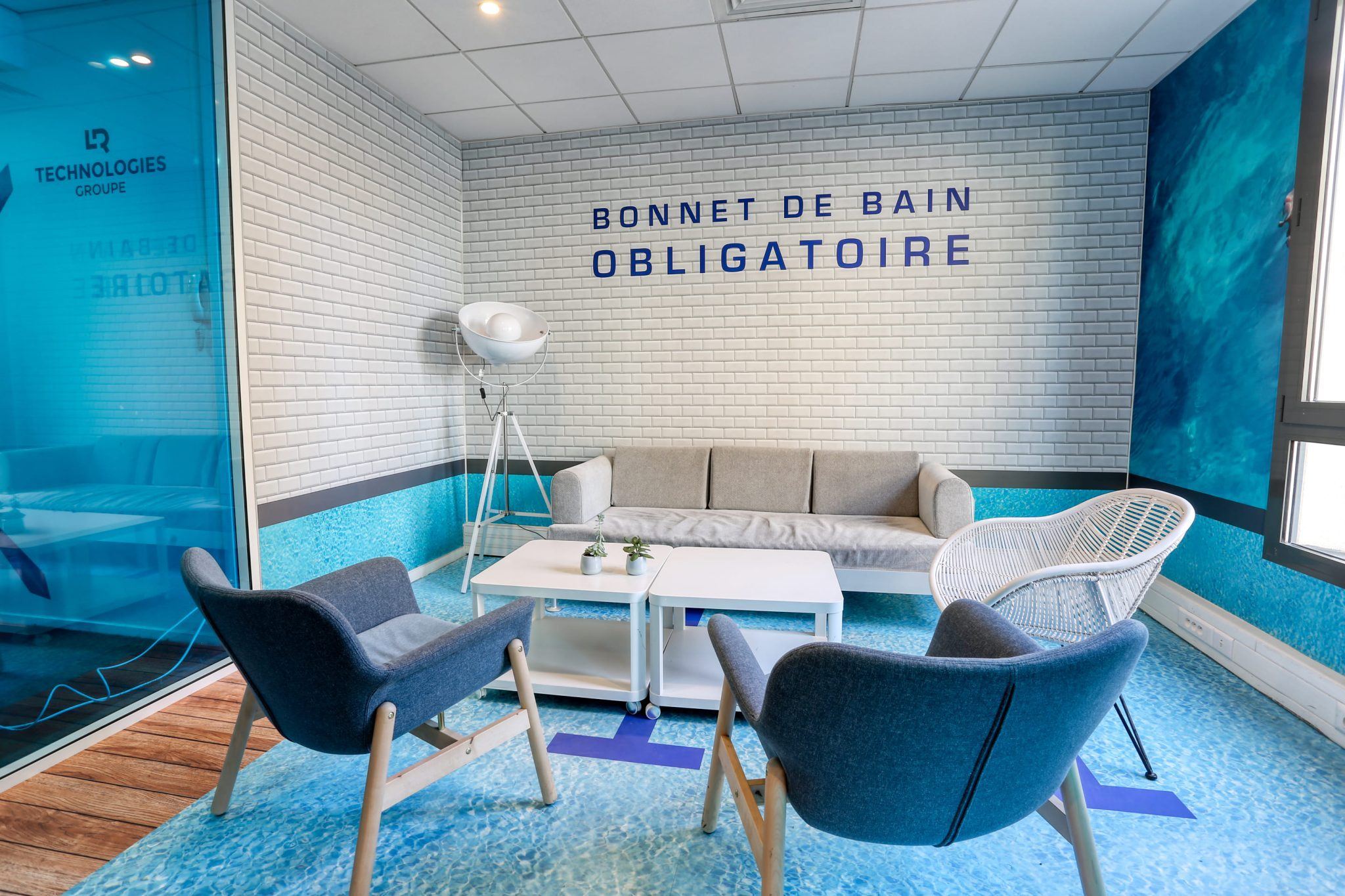 Bureaux de LR Technologies à Lyon aménagés par Isospace