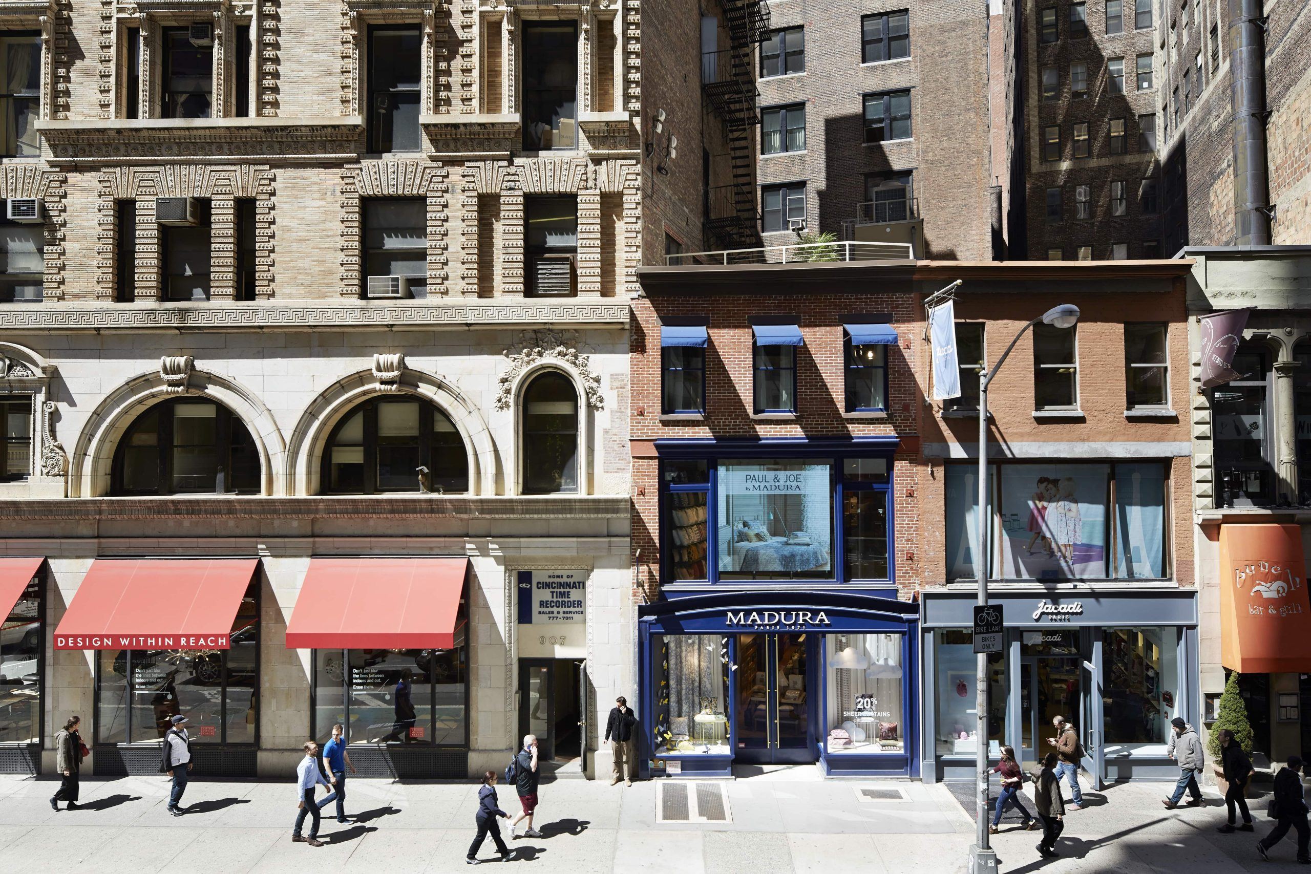 Boutique de décoration Madura agencée par Isospace à New York