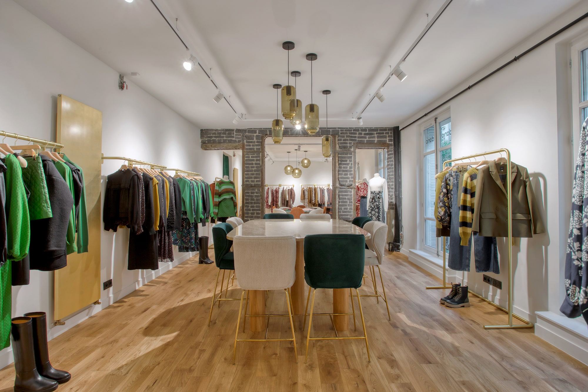 Présentation des collections, showroom Idano