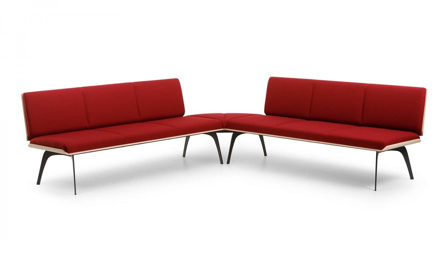 Banquette d’accueil design pour l’entrée et les visiteurs