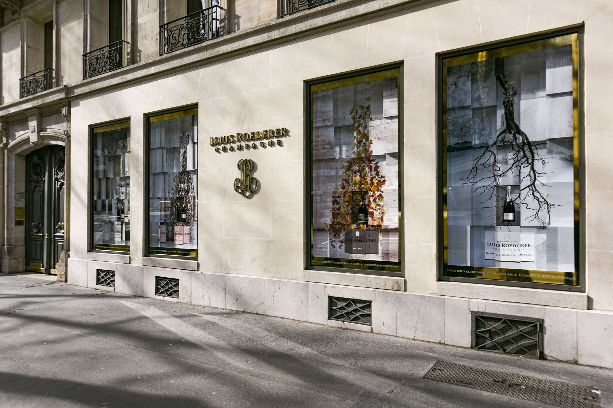 Louis Roederer, réalisation Isospace