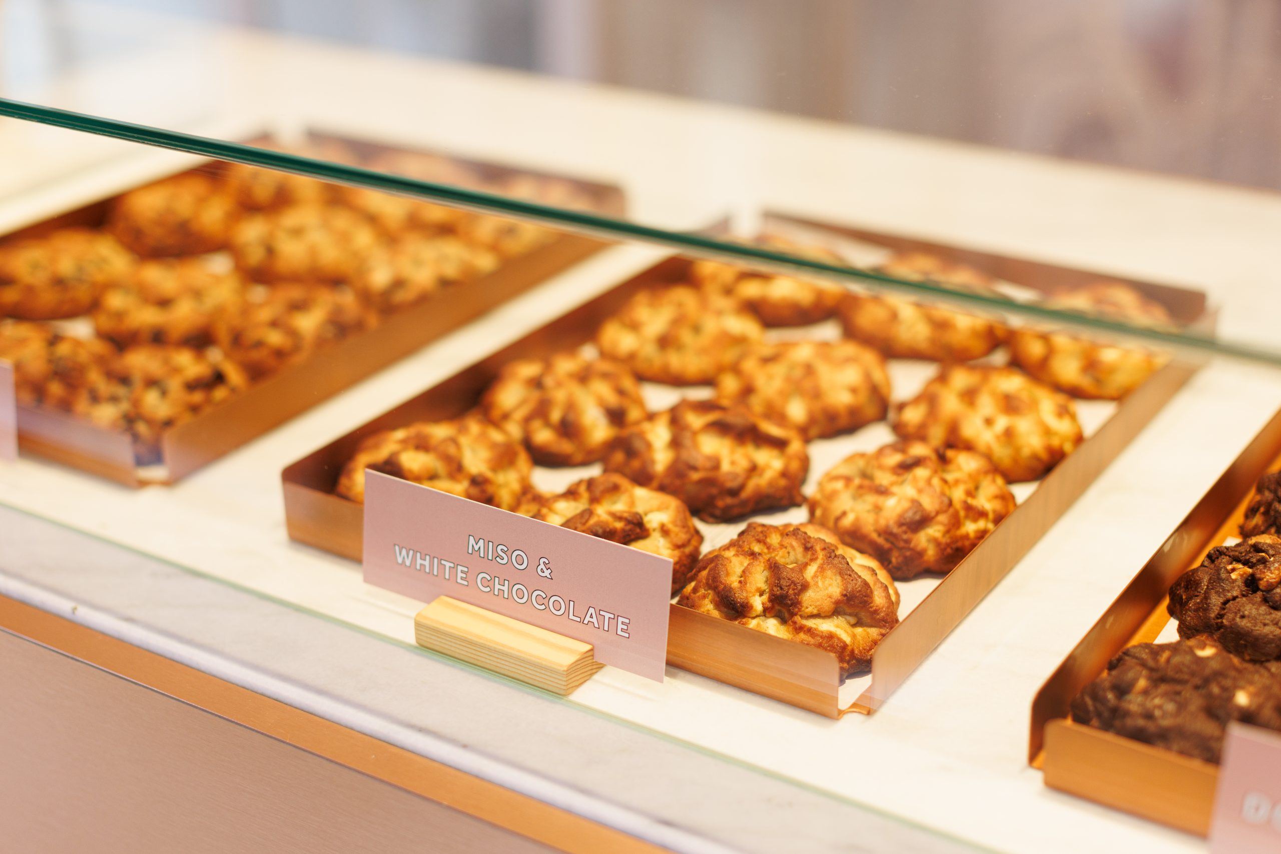 Présentation des cookies, boutique Crème
