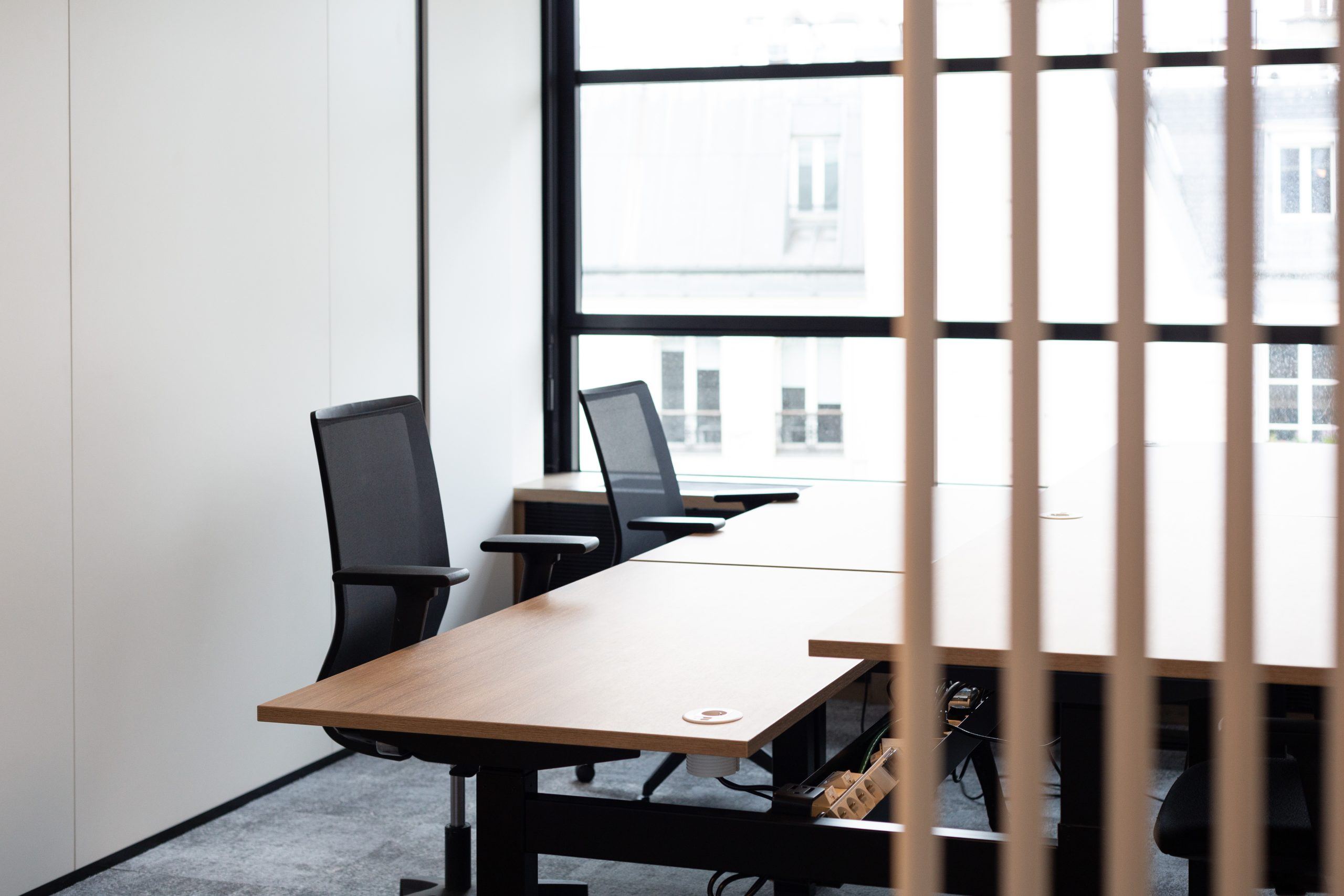 Salle de réunion de l'open space Free à Paris