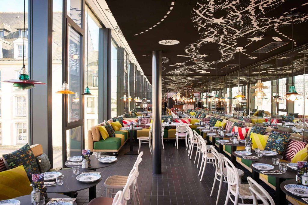Hôtel Mama Shelter Rennes aménagé par Isospace