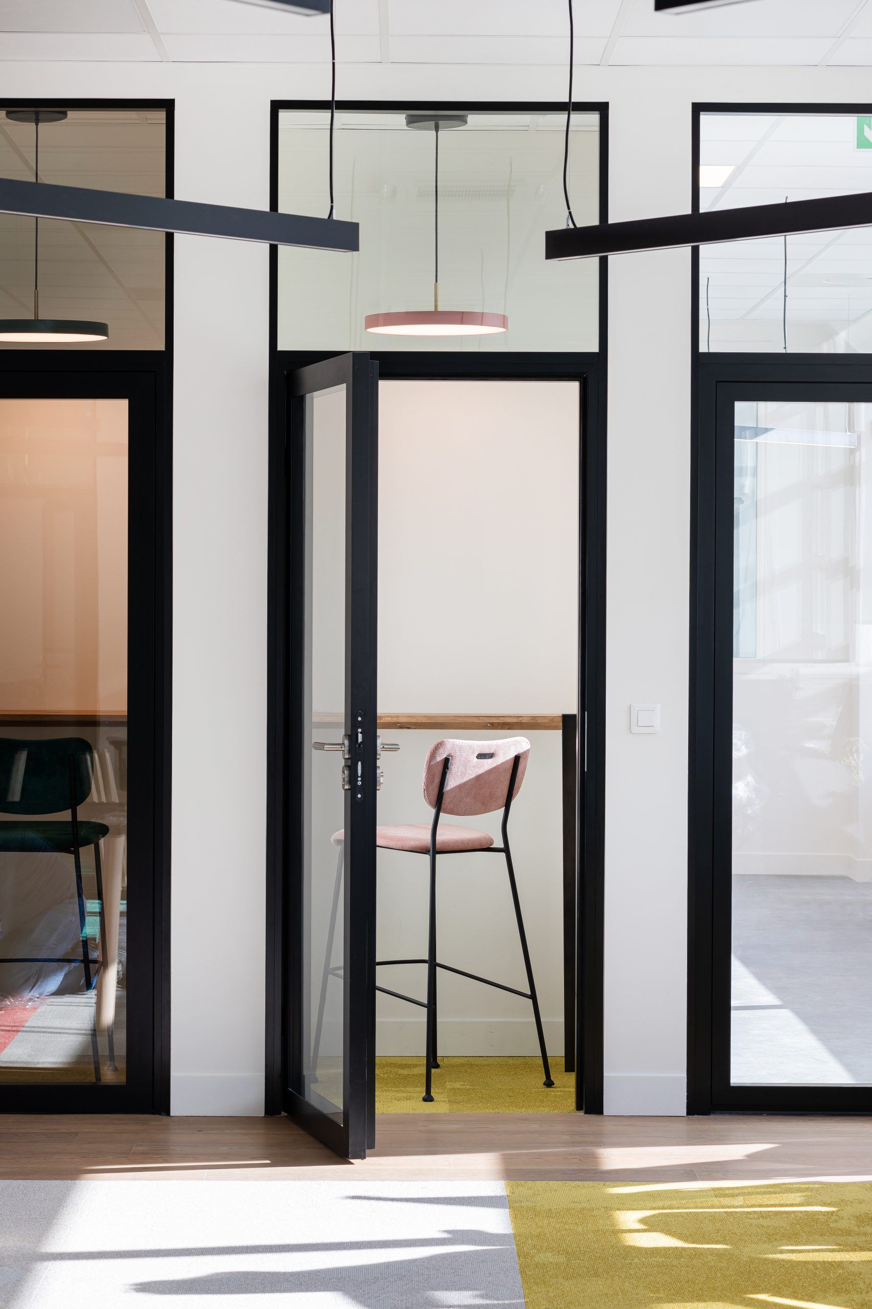 Espace de travail des bureaux Alice & Bob
