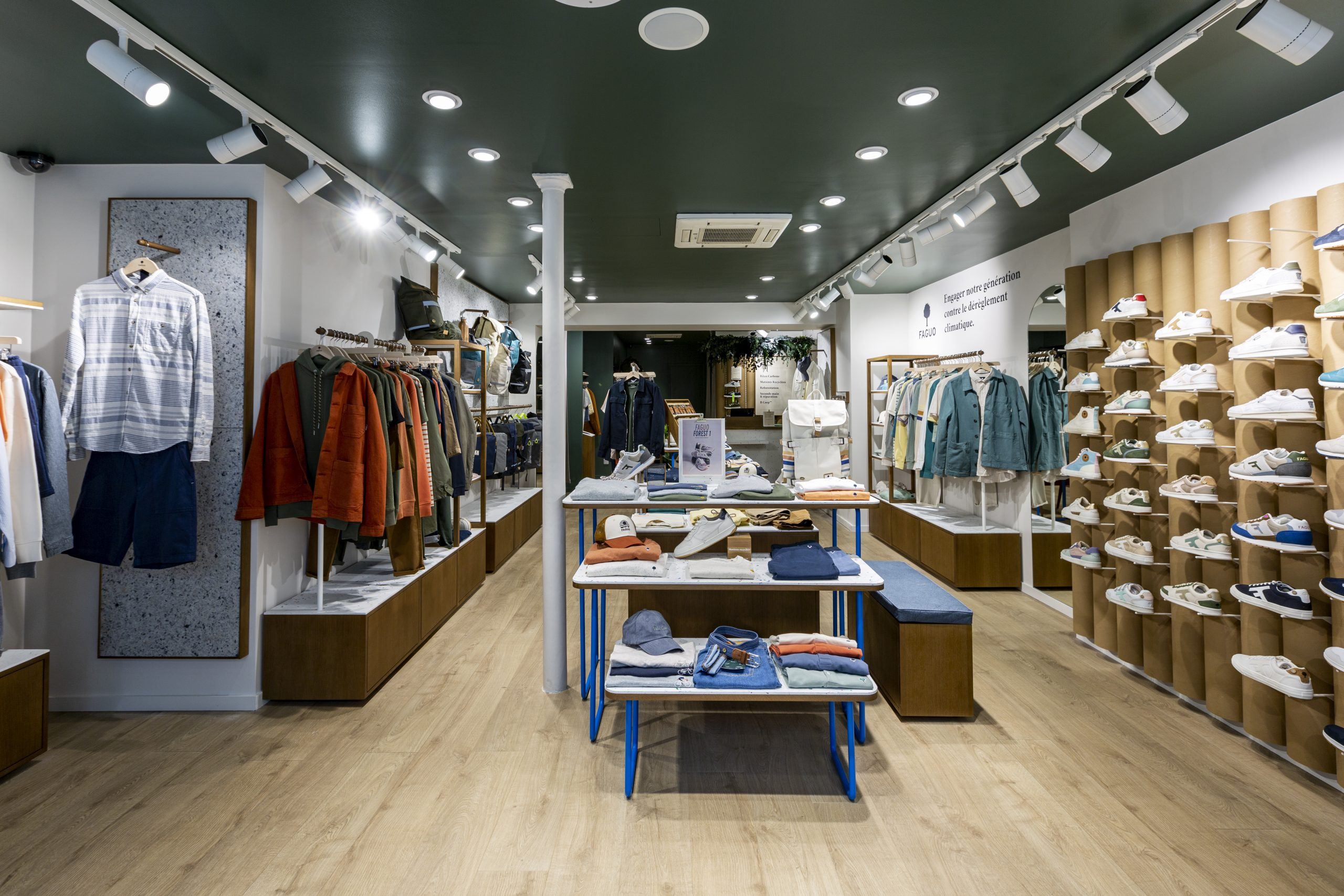 Détail de la boutique Faguo par Isospace