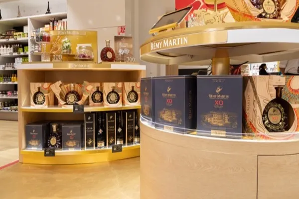 pop-up store et merchandising Rémy Martin