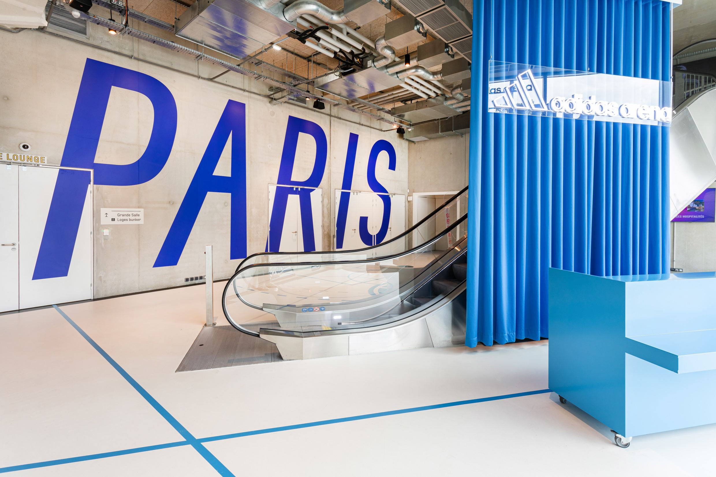 Salon VIP de l'Adidas Arena