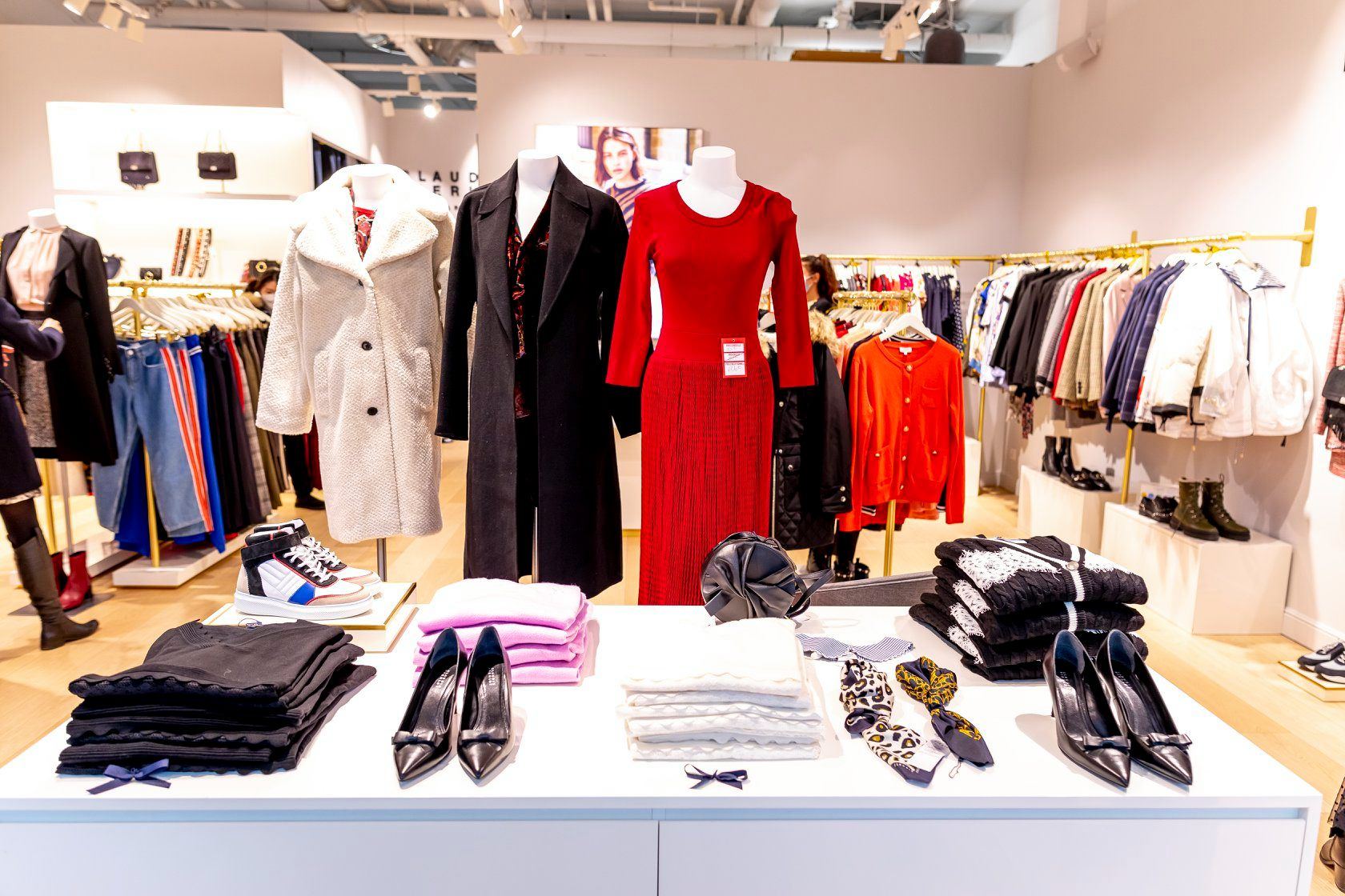 Boutique Claudie Pierlot à One Nation agencée par Isospace