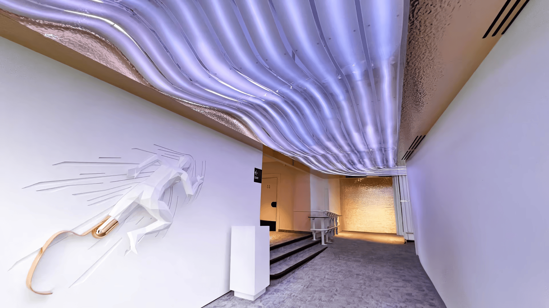 Espace immersif du Toyota House par Isospace