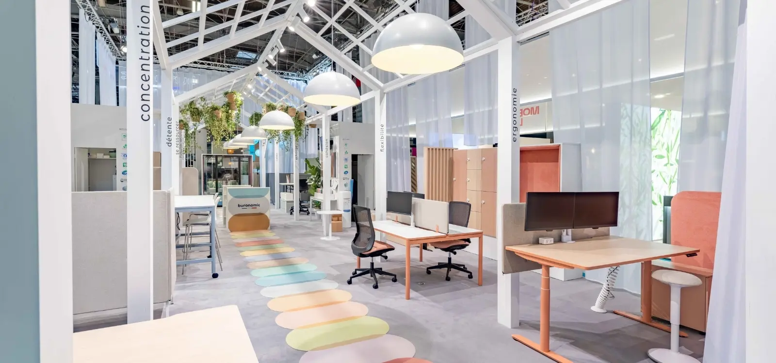 Espace de travail équipé en mobilier Buronomic par Isospace