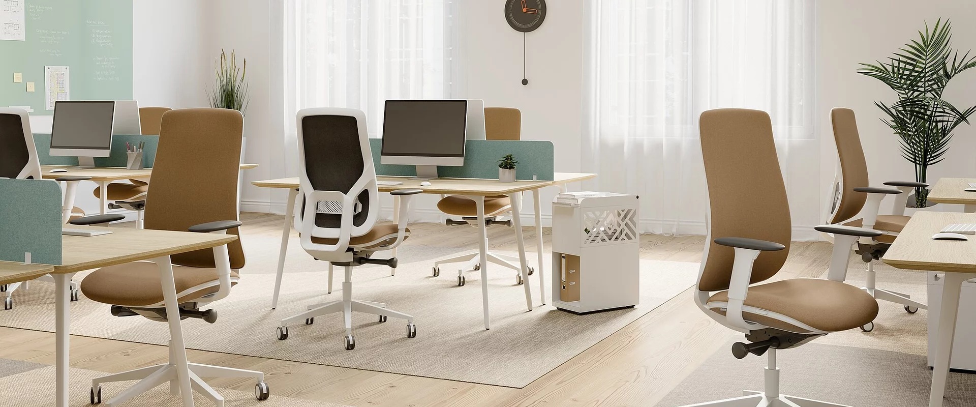 Siège de bureau en toile Sokoa distribué par Isospace