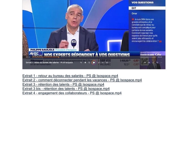 Parution presse BFM Business TV : Avec vous - Vendredi 20 décembre
